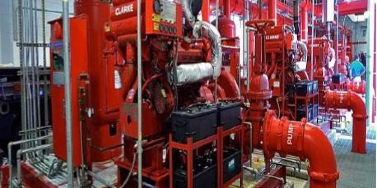 مضخات حريق في السعودية: الحل الأمثل لضمان السلامة وحماية المنشآت